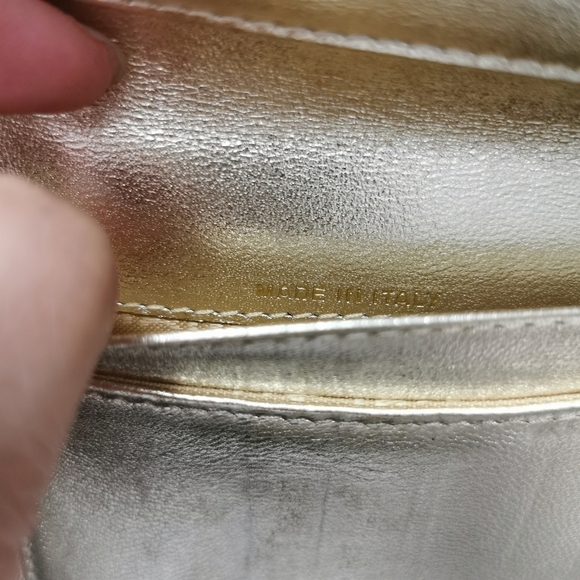 Authentic Chanel Vintage Denim Quilted 2.55 Long Flap Wallet Gold CC Rare Y2K - Picture 9 of 15